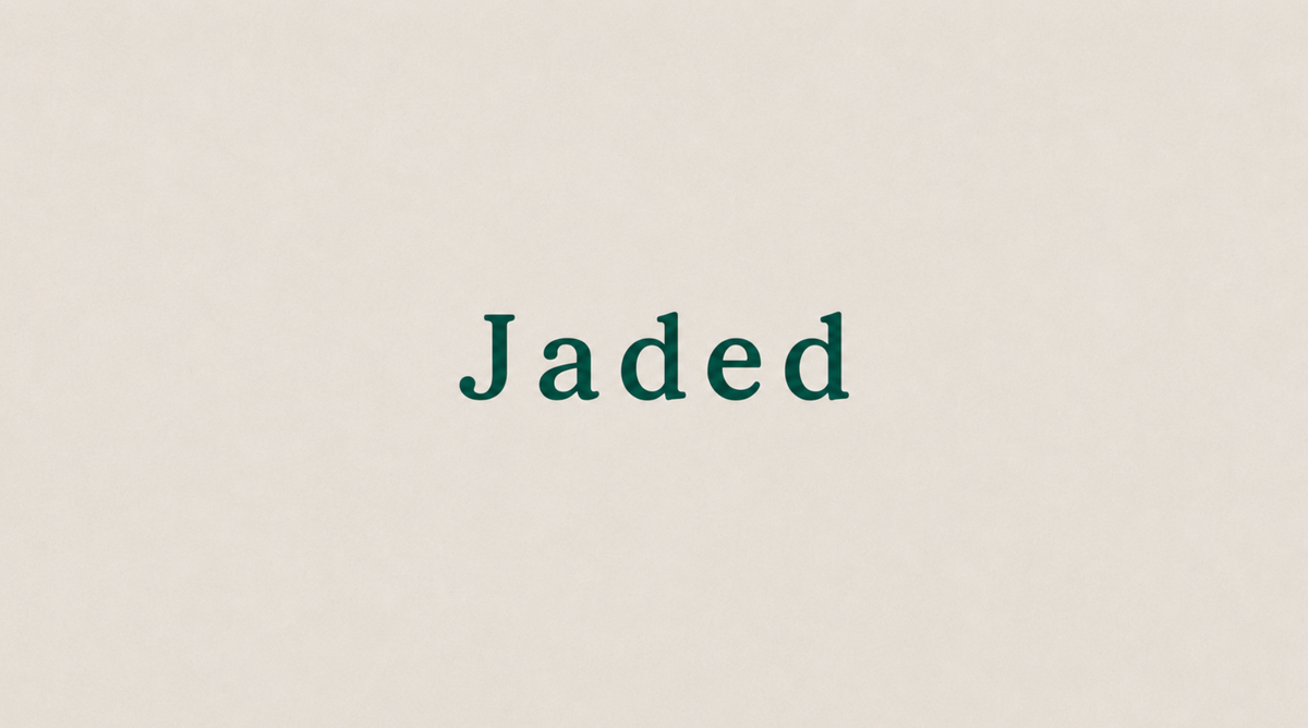 Jaded Oversized Tee