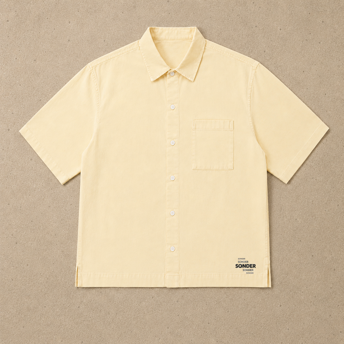 SONDER Boxy Button-up